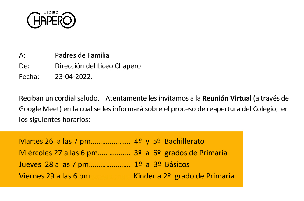 reuniones