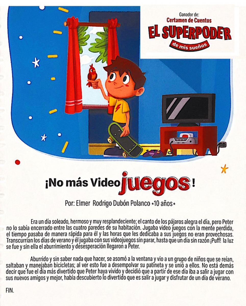 Ganador de Certamen de cuentos