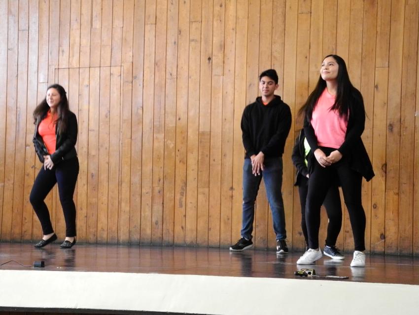 Acto cívico 4to.Bachillerato