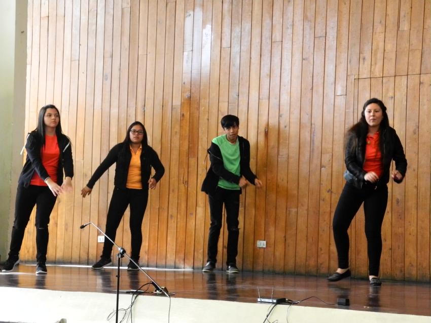 Acto cívico 4to.Bachillerato