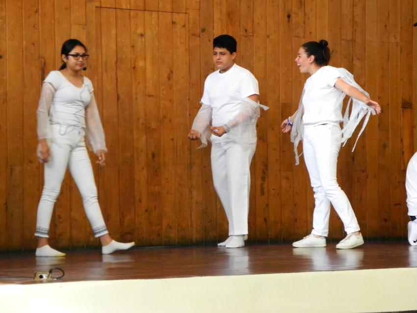 Acto cívico 4to.Bachillerato