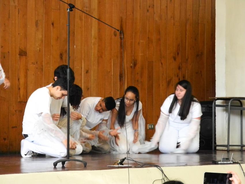 Acto cívico 4to.Bachillerato