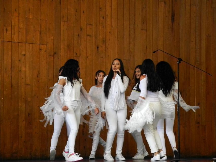 Acto cívico 4to.Bachillerato