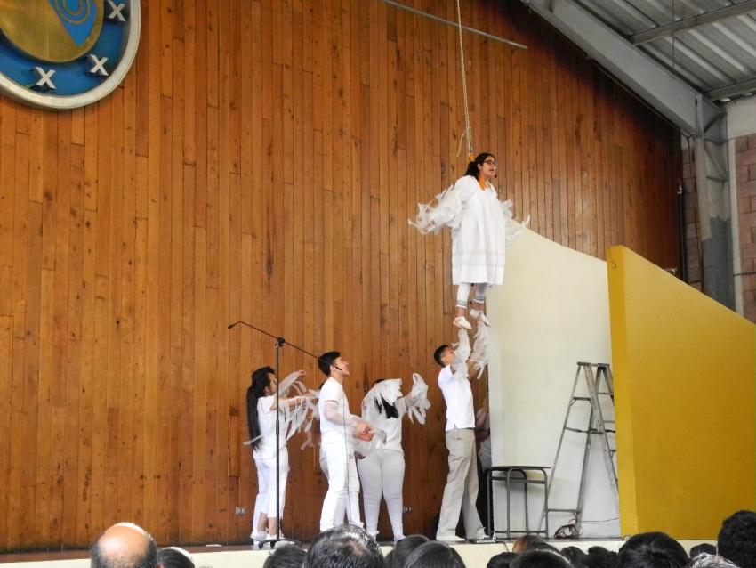 Acto cívico 4to.Bachillerato
