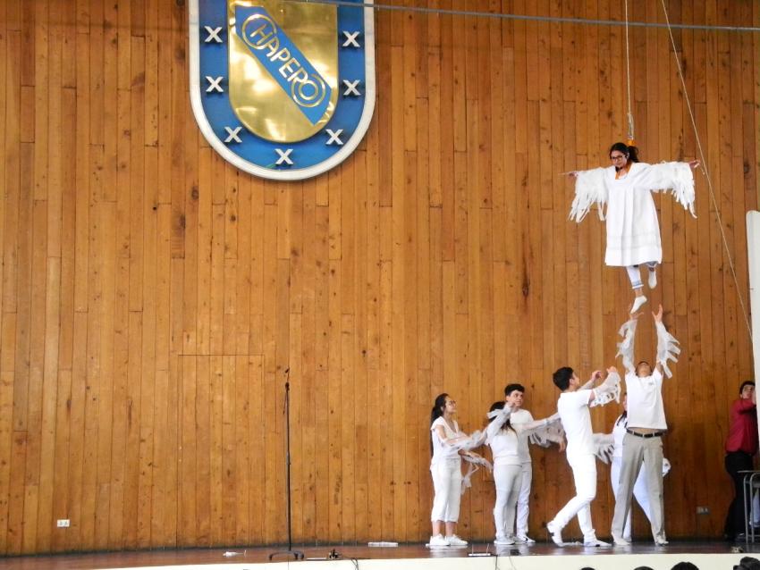 Acto cívico 4to.Bachillerato