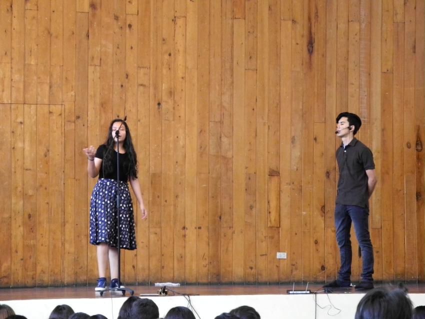 Acto cívico 4to.Bachillerato