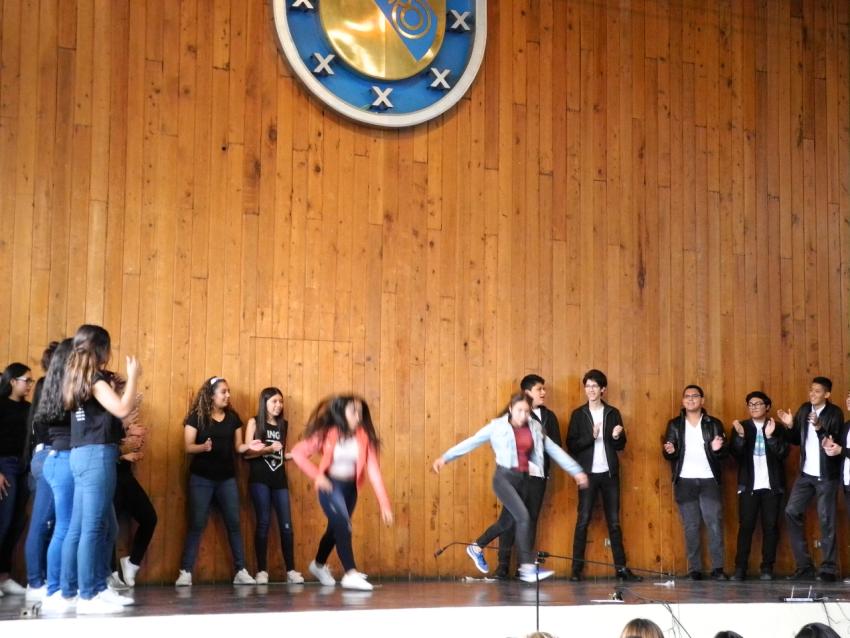 Acto cívico 4to.Bachillerato