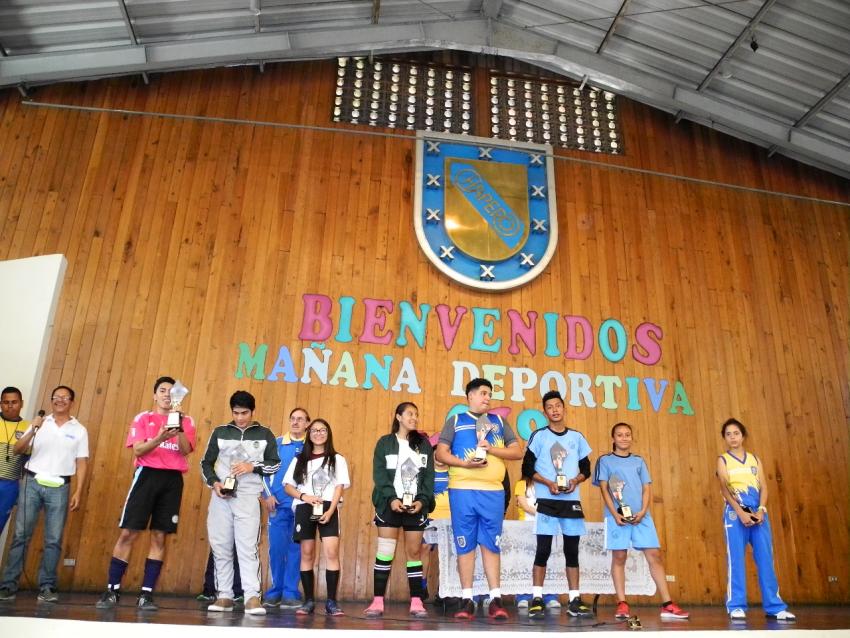 Mañana deportiva secundaria