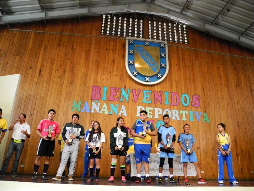 Mañana deportiva secundaria