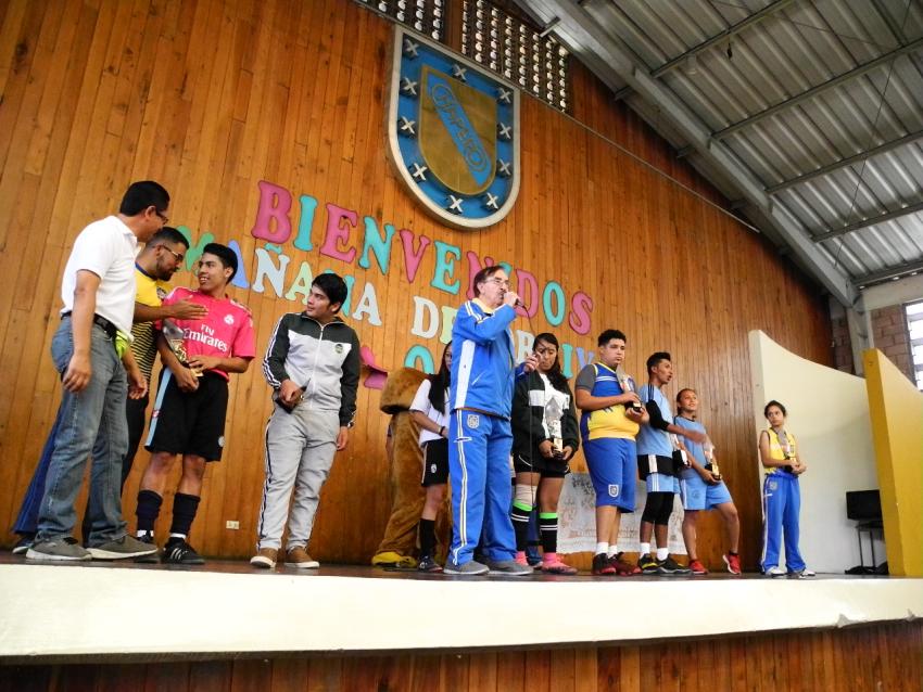 Mañana deportiva secundaria