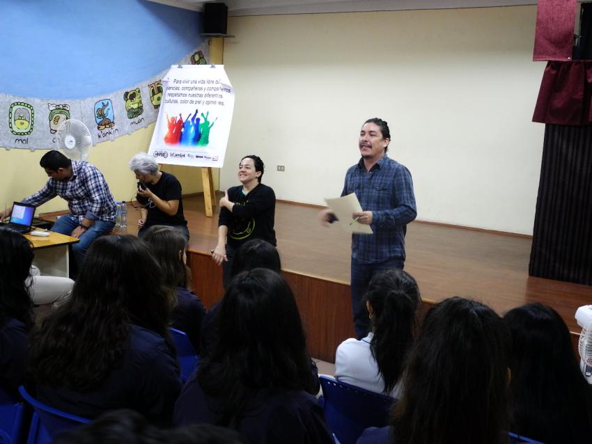 Cierre del Taller contra la violencia, La Cuerda