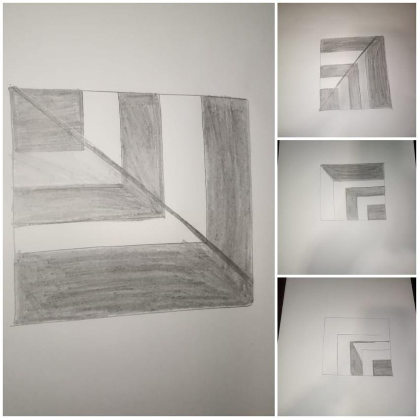 Expo de dibujo, Primaria