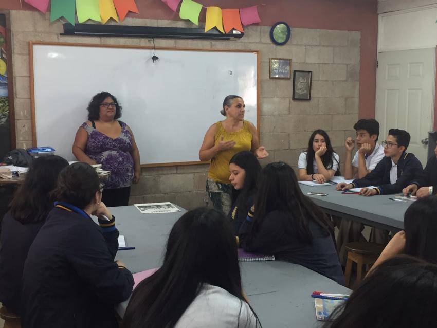 Taller: Aula sin violencia, Asoc. La Cuerda