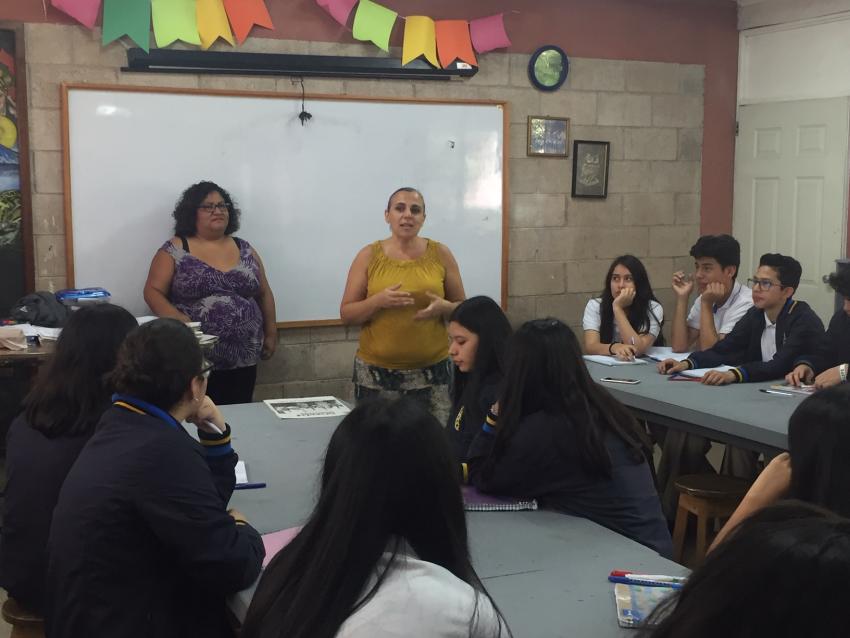 Taller: Aula sin violencia, Asoc. La Cuerda