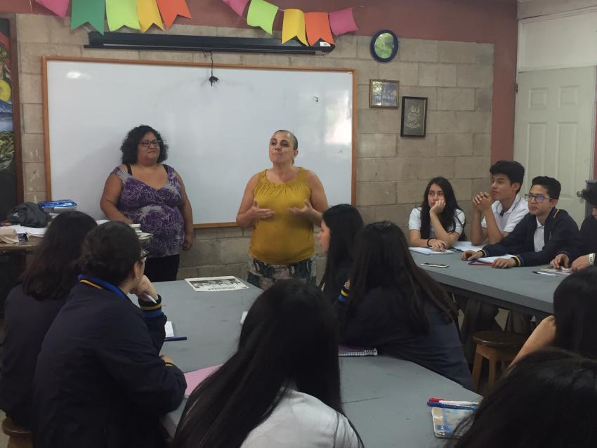 Taller: Aula sin violencia, Asoc. La Cuerda