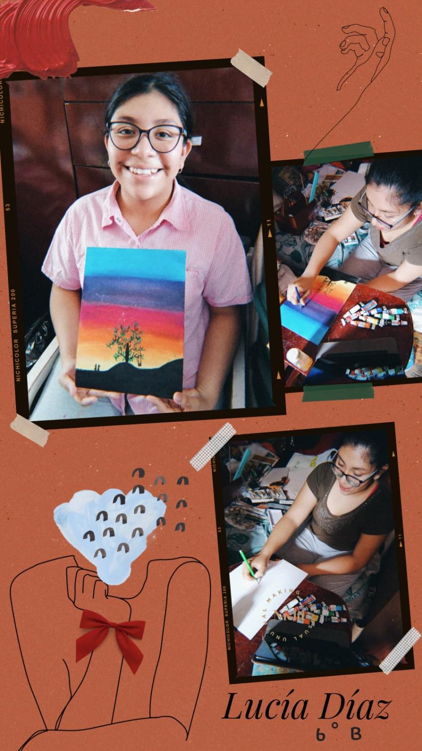 Expo de pinturas, Primaria