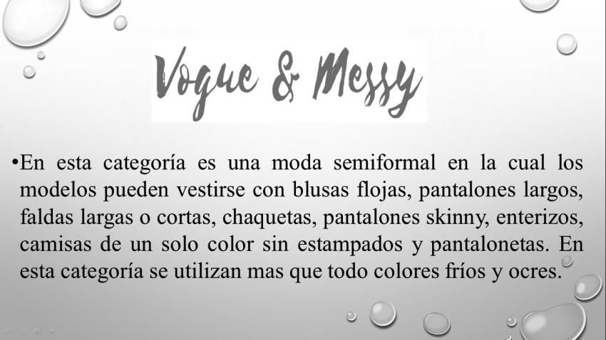 Categorías Show Modas