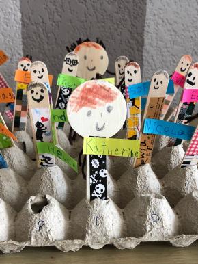 Expo de manualidades, Primaria