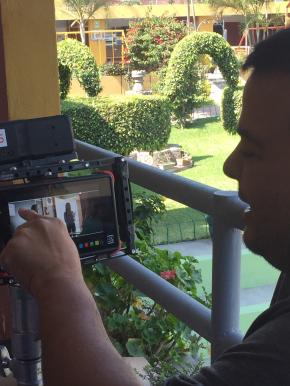 Filmación de ¨teaser¨/ director Rafa Tres/ Cinema502