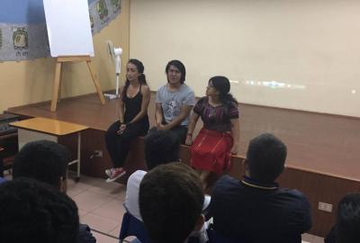 Proyección de documentales, Colectivo Cine en la Calle