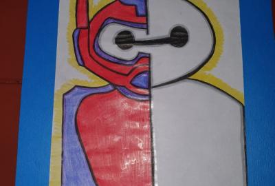 Expo de dibujo, Primaria