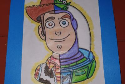 Expo de pinturas, Primaria
