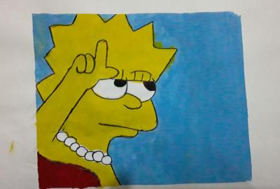 Expo de pinturas, Primaria