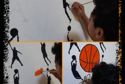 Expo de pinturas, Primaria