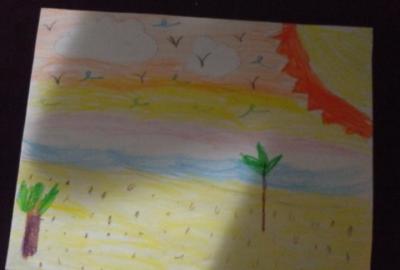 Expo de dibujo, Primaria