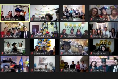 Acto virtual de despedida 5to.Bachillerato