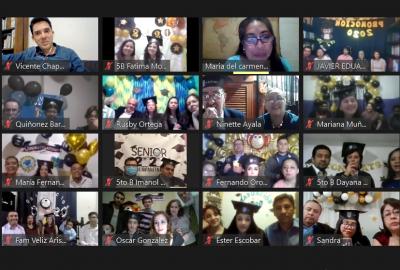 Acto virtual de despedida 5to.Bachillerato