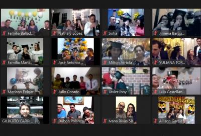Acto virtual de despedida 5to.Bachillerato