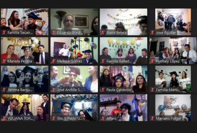 Acto virtual de despedida 5to.Bachillerato