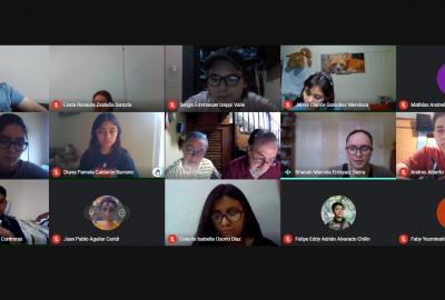 Reunión de Consejo Estudiantil, abril