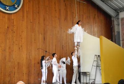 Acto cívico 4to.Bachillerato