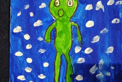 Expo de dibujo, Primaria