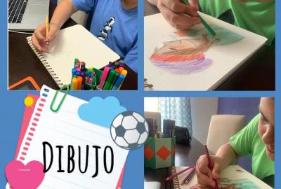 Expo de dibujo, Primaria