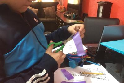 Expo de dibujo, Primaria