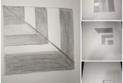 Expo de dibujo, Primaria