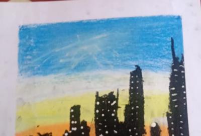 Expo de dibujo, Primaria