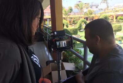 Filmación de ¨teaser¨/ director Rafa Tres/ Cinema502