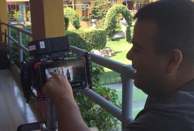 Filmación de ¨teaser¨/ director Rafa Tres/ Cinema502