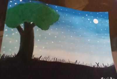 Expo de pinturas, Primaria
