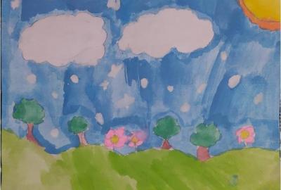 Expo de pinturas, Primaria