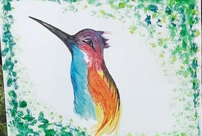 Expo de dibujo, Primaria