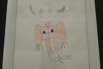 Expo de dibujo, Primaria