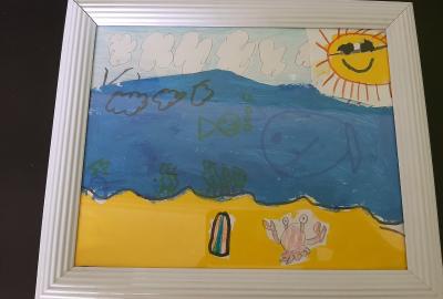 Expo de pinturas, Primaria