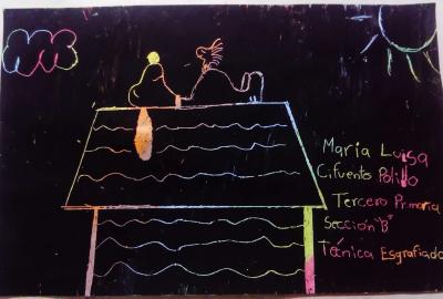 Expo de dibujo, Primaria