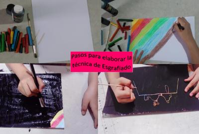 Expo de dibujo, Primaria