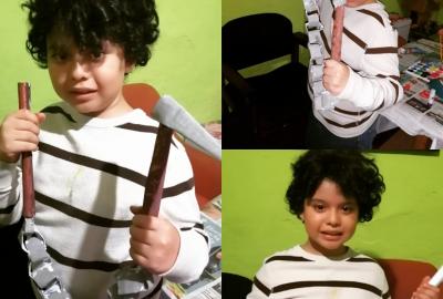 Expo de manualidades, Primaria